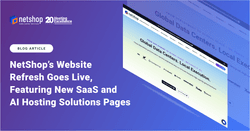 NetShop ISP Website Refresh Goes Live, Featuring New SaaS & AI Hosting Pages
