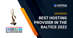 NetShop ISP named Best iGaming Hosting Provider in the Baltics 2022