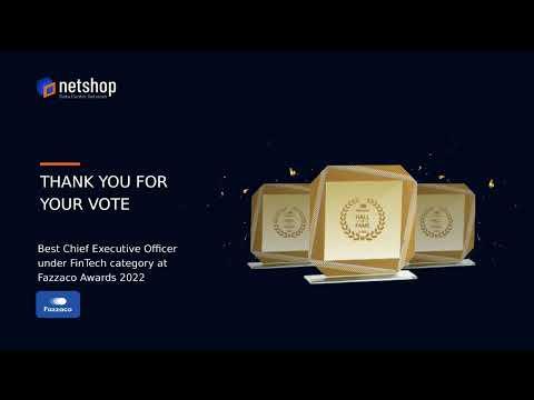 Fazzaco Hall of Fame - NetShop ISP CEO Wins Best FinTech CEO Award