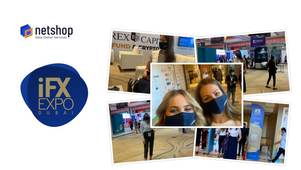 NetShop ISP Team at iFX EXPO Dubai 2021 - Day 1