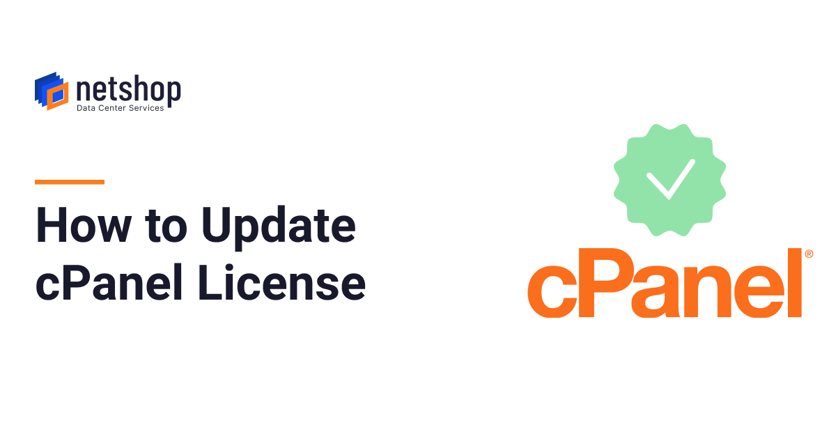 How to Update cPanel License