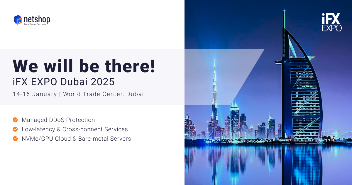 NetShop ISP Attending iFX EXPO Dubai 2025