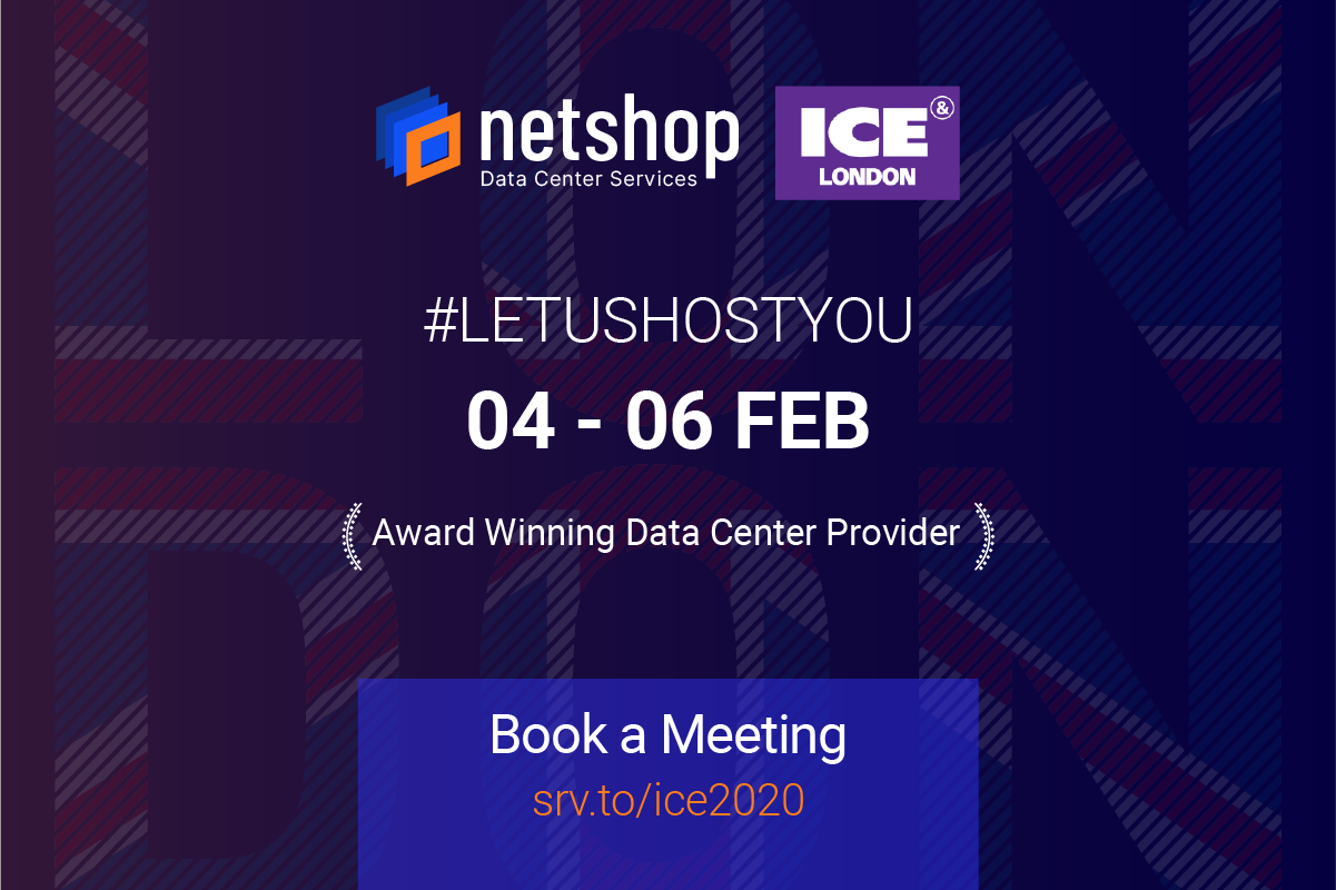 NetShop ISP at ICE London 2020: Global Hosting and Scalability in iGaming