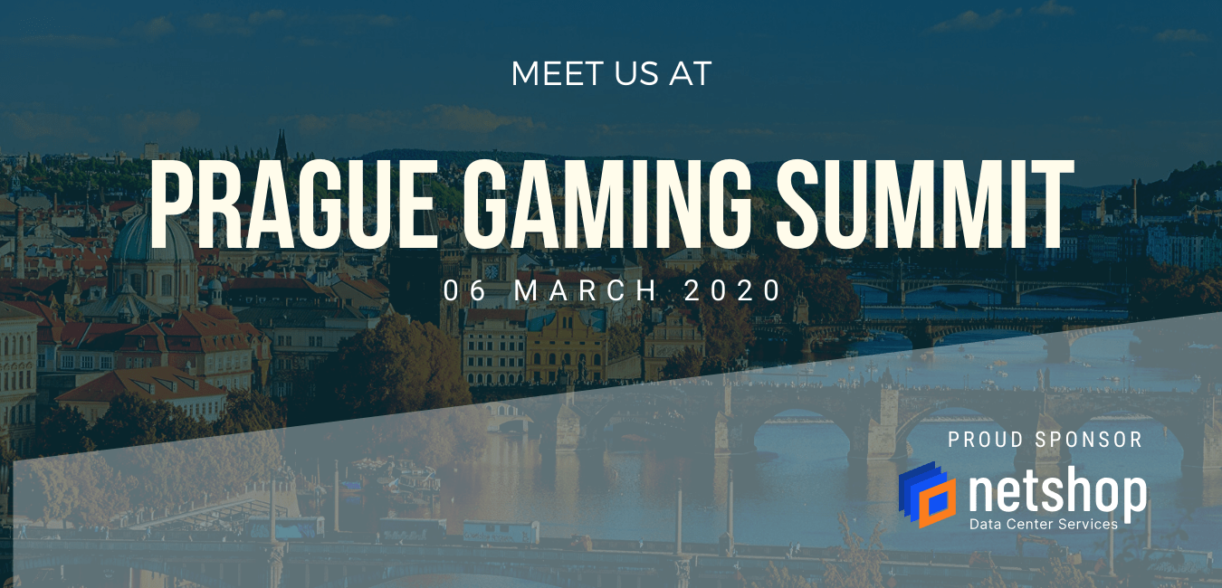 NetShop ISP announced as General Sponsor at Prague Gaming Summit 2020