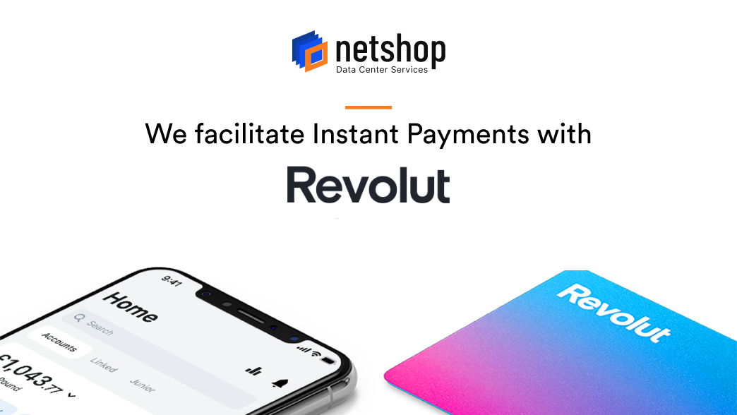 Revolut joins the list of Accepted Payment Methods for all NetShop ISP Web Hosting Services