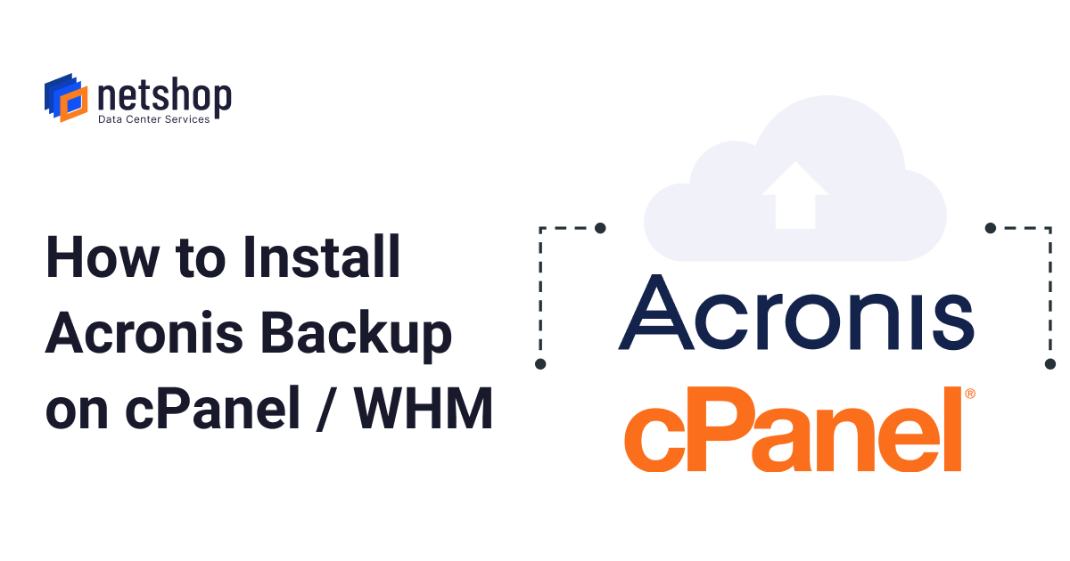How to install Acronis Backup plugin on cPanel / WHM Server