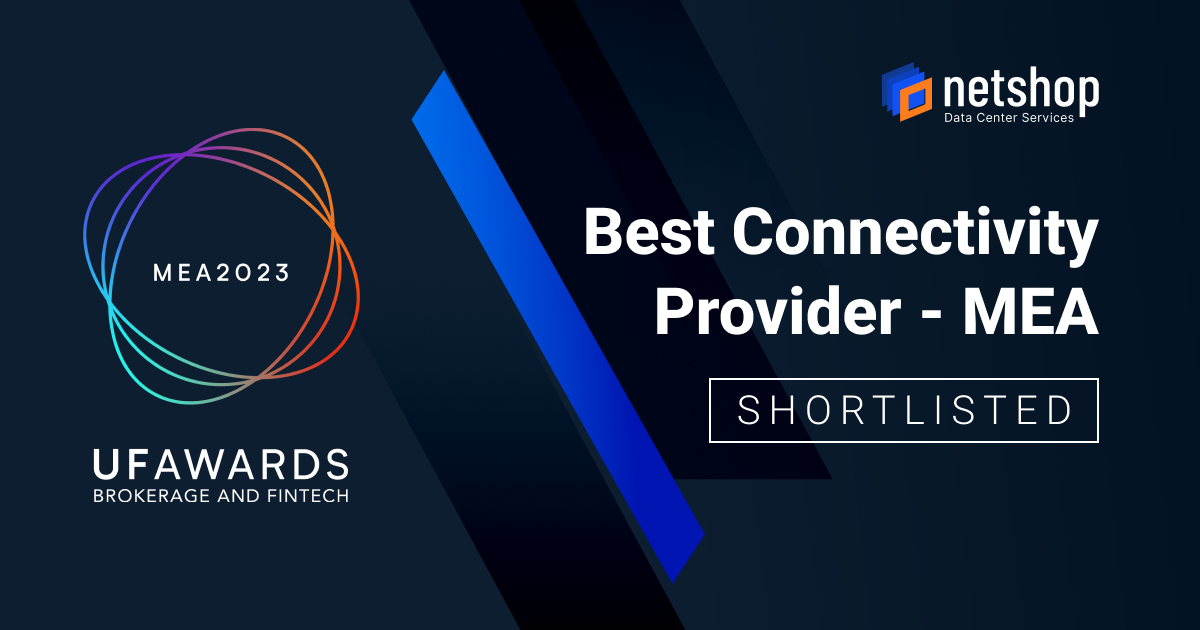 Ultimate Fintech Awards 2023: NetShop ISP Shortlisted for “Best Connectivity Provider – MEA” Award