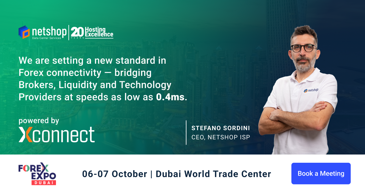 Meet NetShop ISP at Forex Expo Dubai (06-07 October 2025)