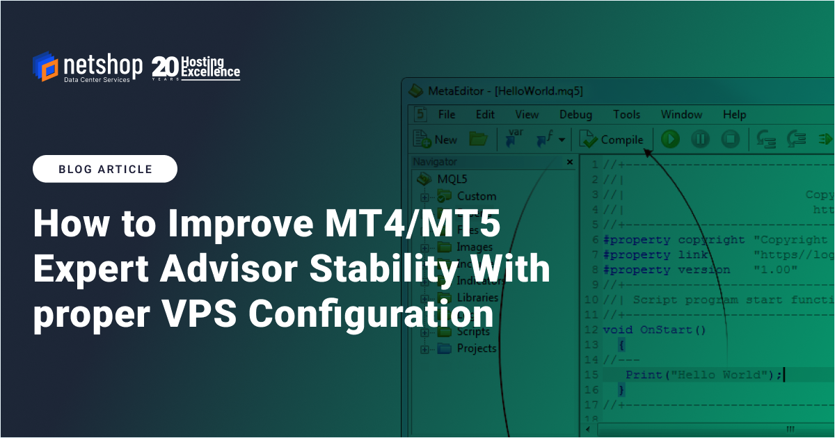 How to Improve MT4/MT5 Expert Advisor Stability With proper VPS Configuration