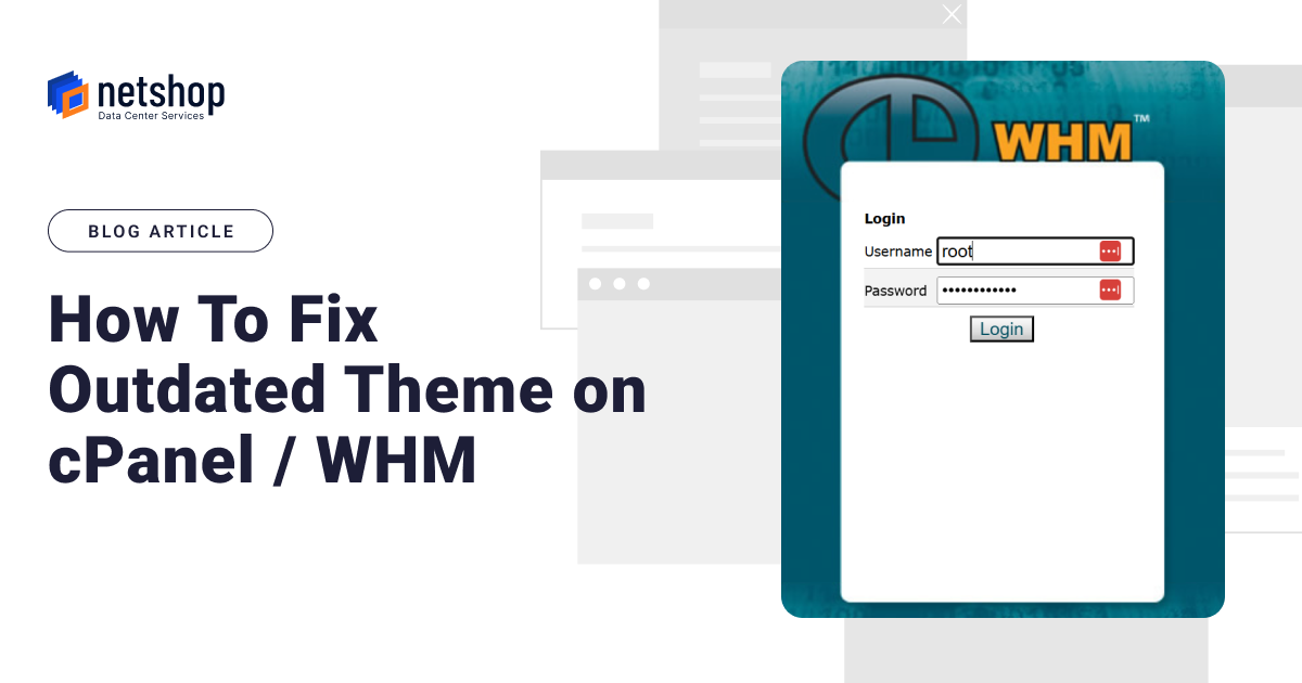 How To Fix Outdated Theme on cPanel / WHM